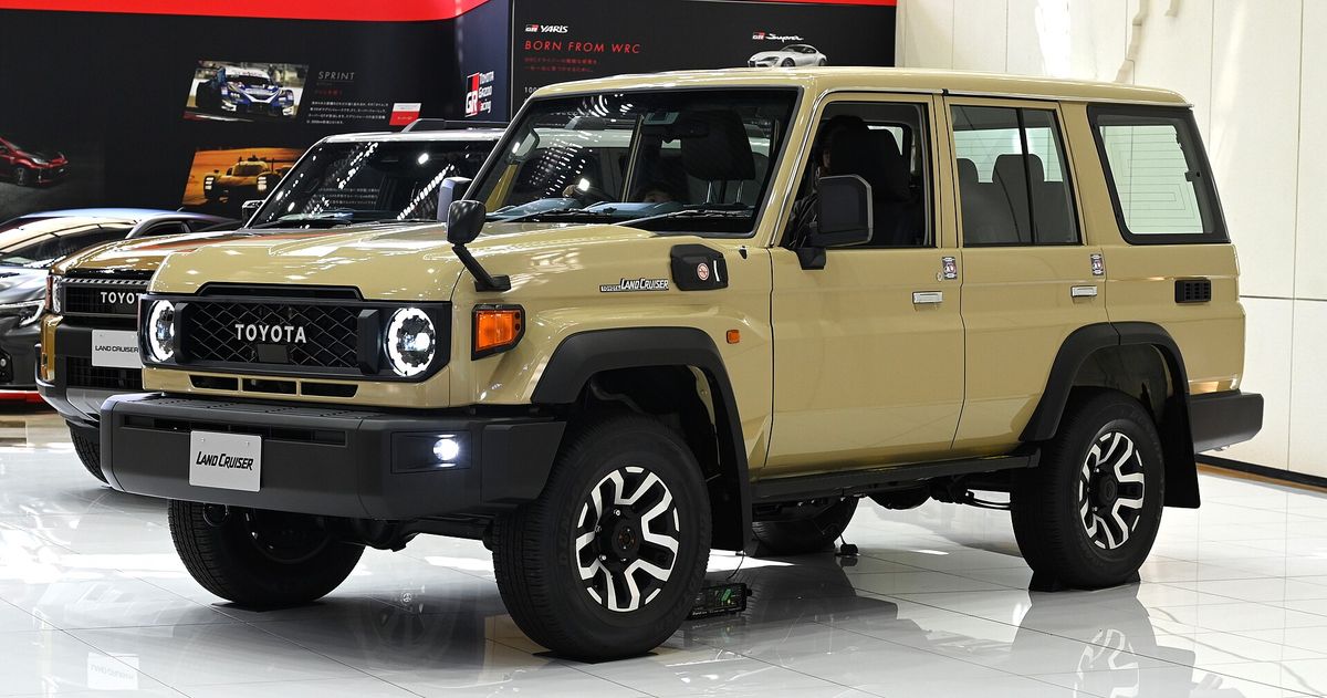 Toyota Land Cruiser 70 (2023 re-release) (Japanese-market model, launched in Japan November 2023)