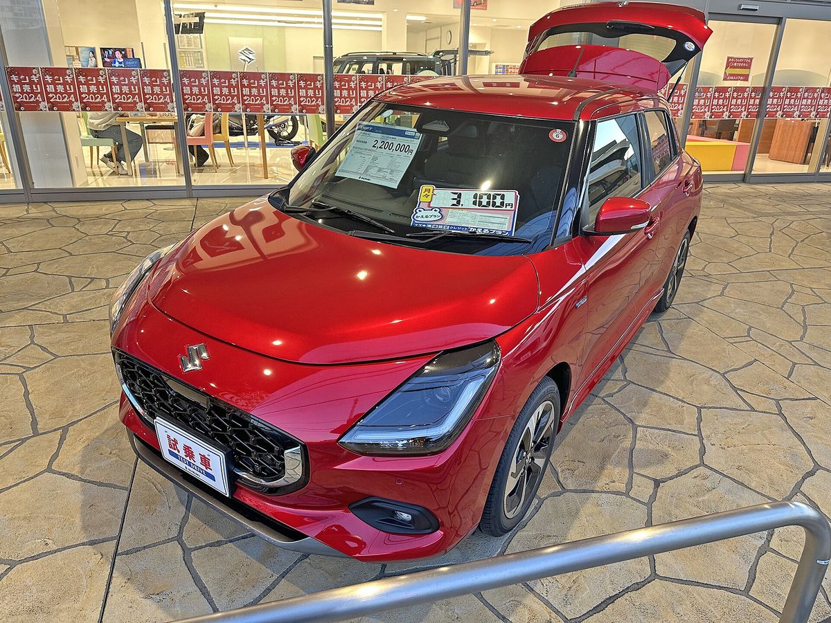 Suzuki Swift Hybrid MZ (Japanese-market model, launched in Japan December 2023)