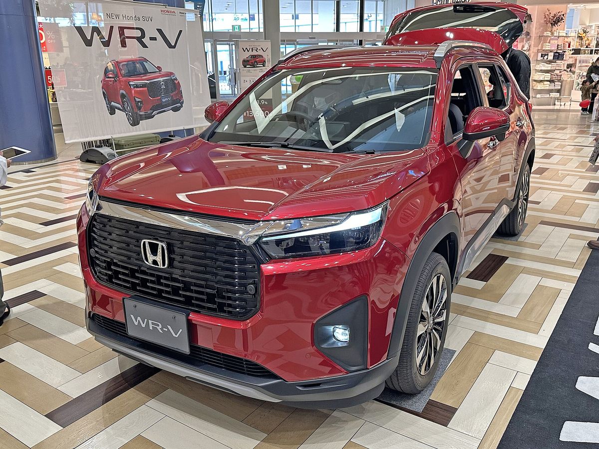 Honda WR-V Z+ (Japanese-market model, launched in Japan March 2024)